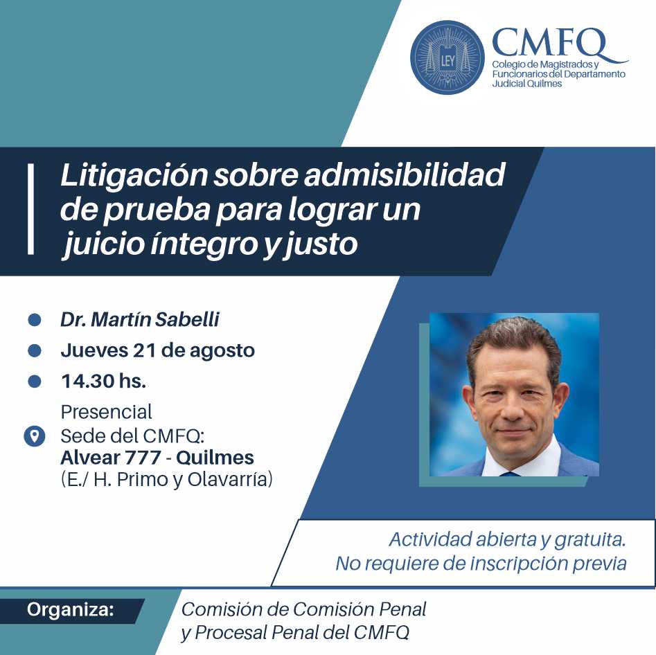 Martín Sabelli en el CMFQ 
